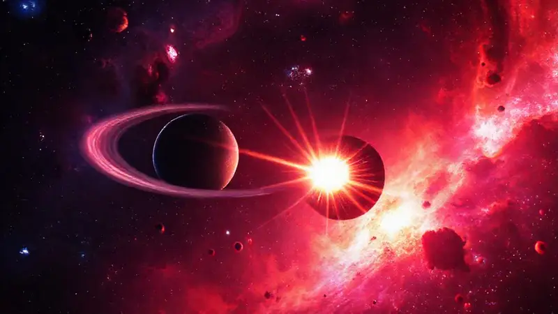 Estrellas binarias y naves en el espacio