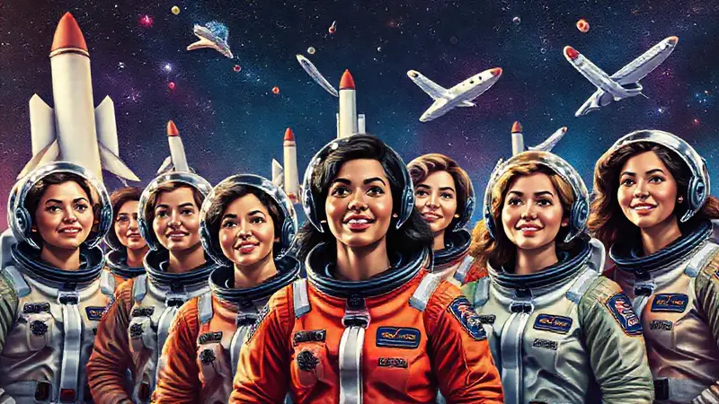 Mujeres astronautas representan progreso y diversidad en el espacio
