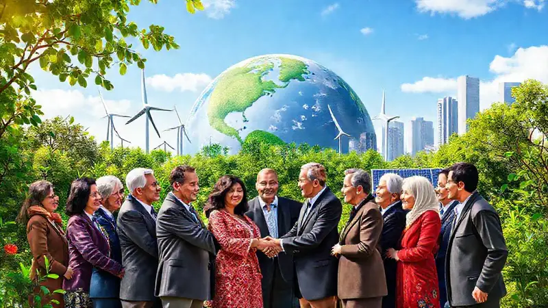 Líderes unidos promueven cooperación y sostenibilidad