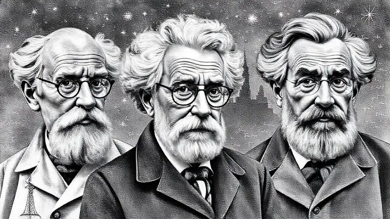 Retratos de científicos y sus legados