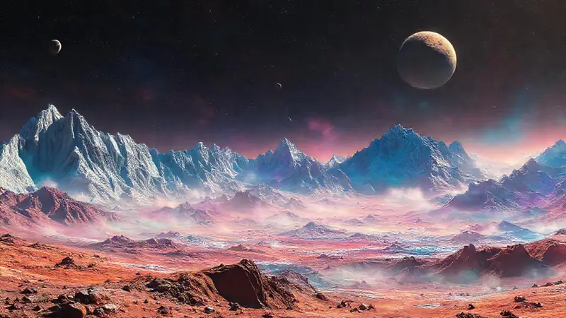 Exoplanetas destacan por paisajes extraterrestres asombrosos