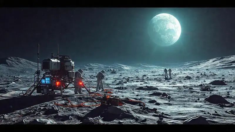 Exploración lunar con tecnología y sostenibilidad