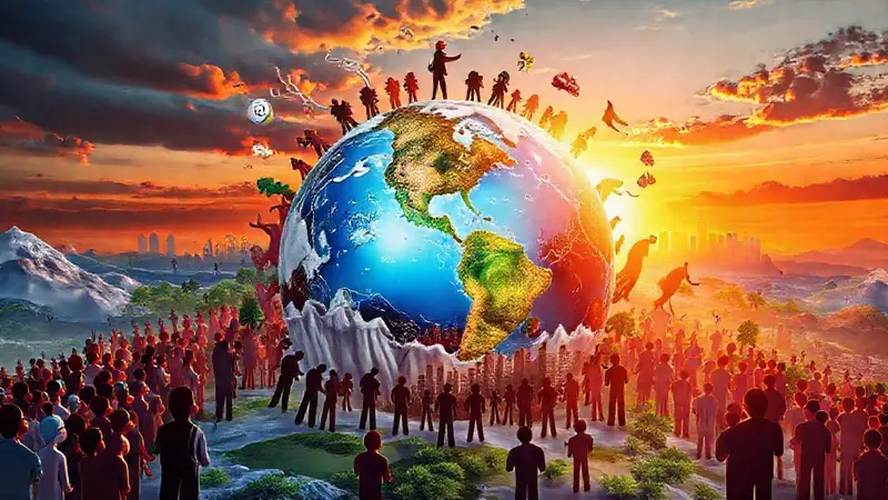 Tierra en crisis con esperanza global