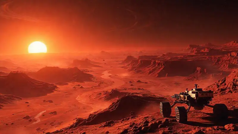 Marte: paisaje rojo, tormentas y exploración científica