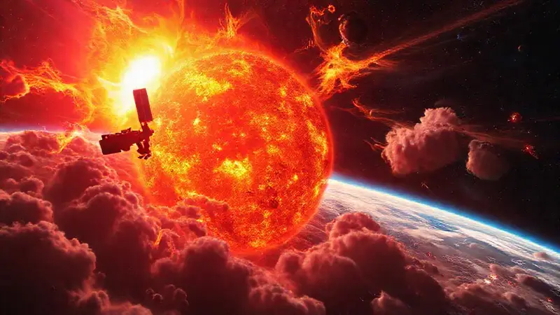 Tormenta solar interrumpe comunicaciones satelitales