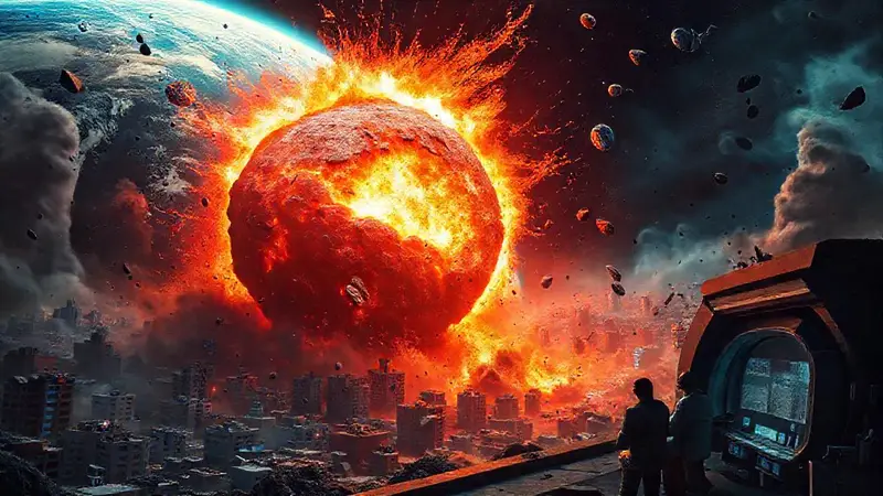 Asteroide impacta, caos urbano y esperanza tecnológica
