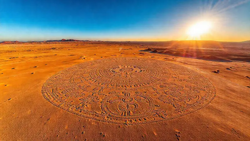 Las líneas de Nazca son geoglifos misteriosos