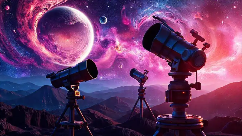 Telescopios avanzados exploran exoplanetas y galaxias
