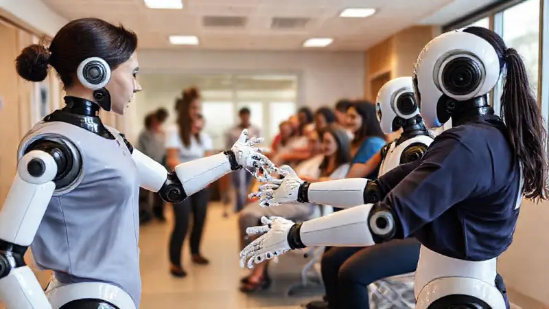 Robots mejoran la rehabilitación en un entorno acogedor