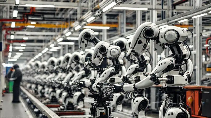 Robots colaborativos mejoran la eficiencia en fábricas