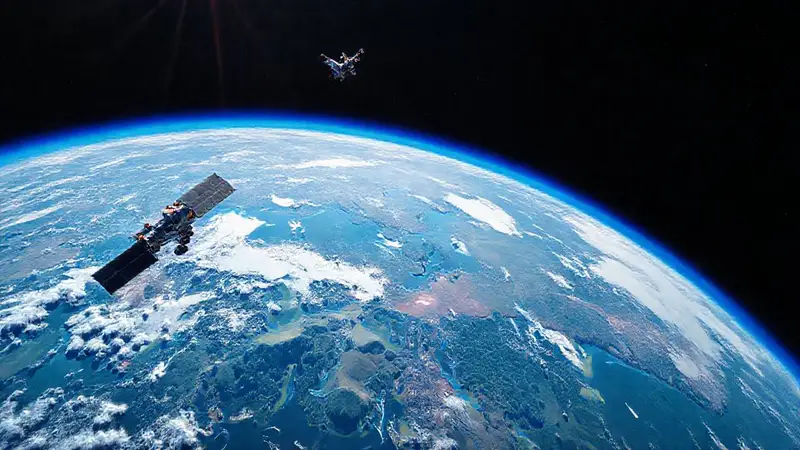 Satélites capturan imágenes de la Tierra