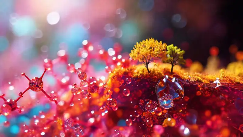 Nanopartículas integran tecnología y naturaleza visualmente