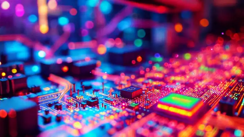 Circuitos electrónicos nanoescalares en un laboratorio futurista