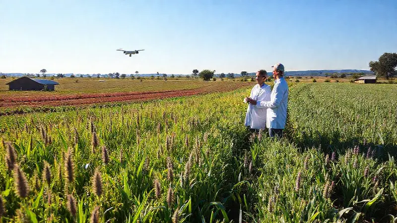 Agricultura sostenible e innovadora en comunidad rural