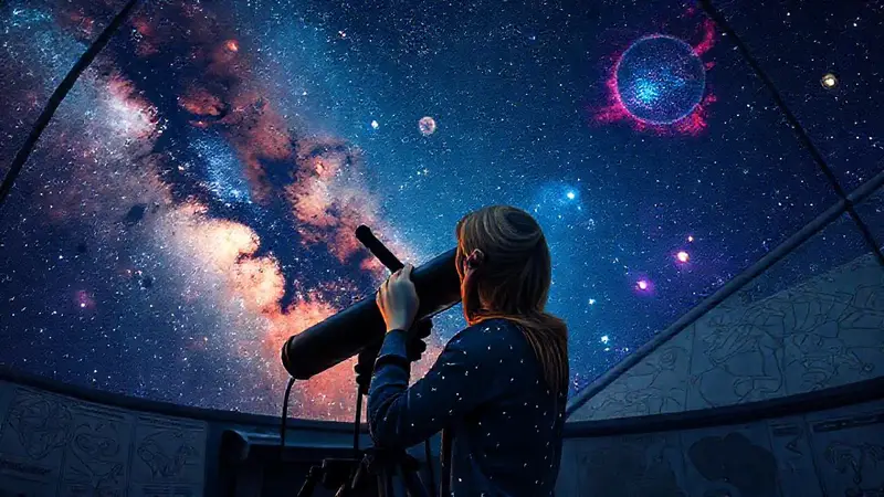 Astrónoma explora el cosmos con asombro