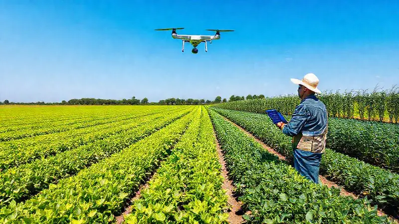 Agricultura de precisión con tecnología avanzada