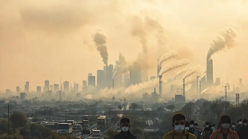 Ciudad contaminada refleja urgente crisis ambiental