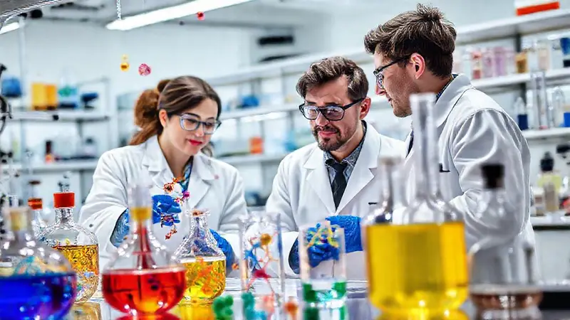Científicos colaboran en laboratorio innovador