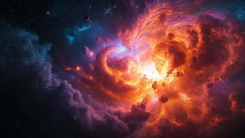 Explosión de supernova ilumina el cosmos